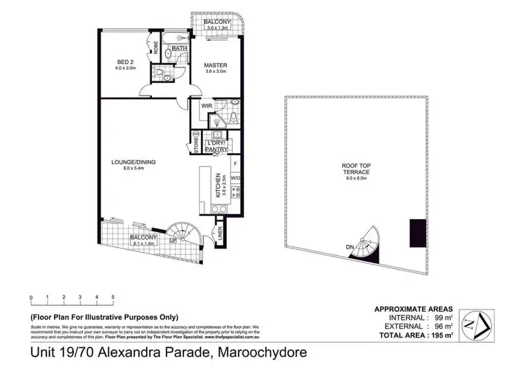 Floorplan of Homely unit listing, 19/70-78 Alexandra Parade, Maroochydore QLD 4558