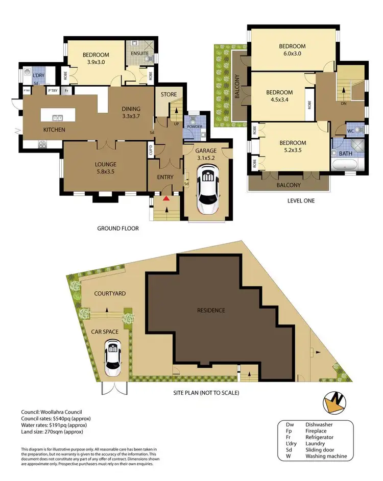Floorplan of Homely house listing, 43 Hopewell Street, Paddington NSW 2021
