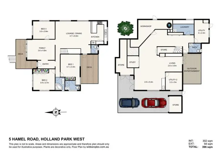 Floorplan of Homely house listing, 5 Hamel Road, Holland Park West QLD 4121