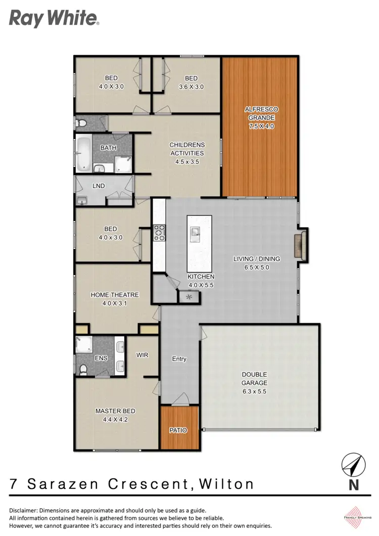Floorplan of Homely house listing, 7 Sarazen Crescent, Wilton NSW 2571