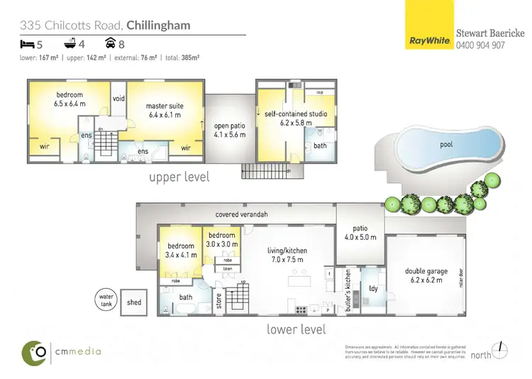 Floorplan of Homely rural property listing, 335 Chilcotts Road, Chillingham NSW 2484