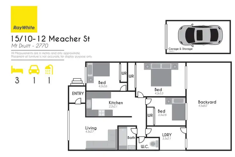 Floorplan of Homely villa listing, 15/10-12 Meacher Street, Mount Druitt NSW 2770