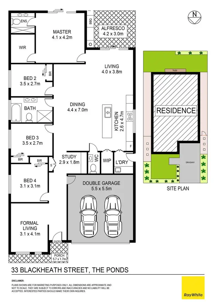 Floorplan of Homely house listing, 33 Blackheath Street, The Ponds NSW 2769