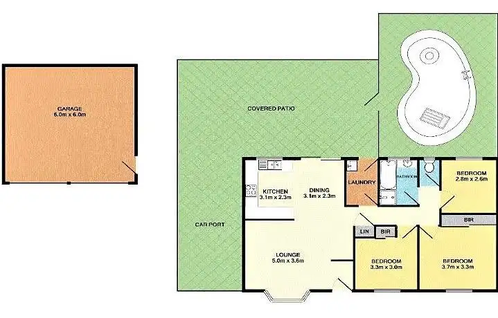 Floorplan of Homely house listing, 18 Overton Court, Crestmead QLD 4132