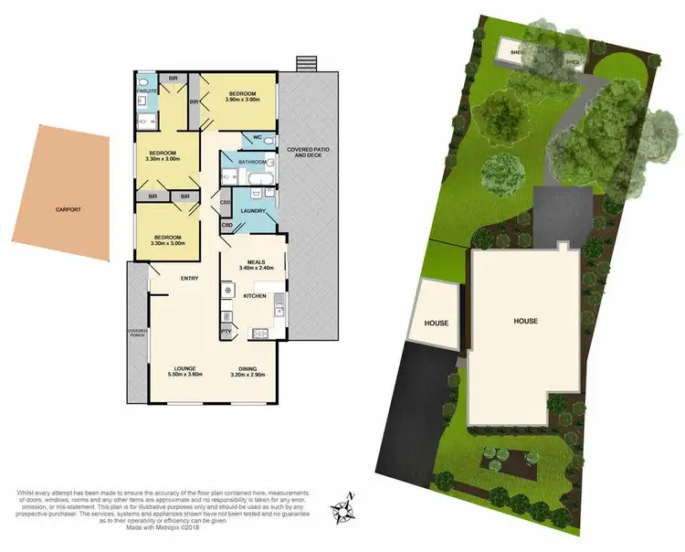 Floorplan of Homely house listing, 281 Forest Road, Boronia VIC 3155