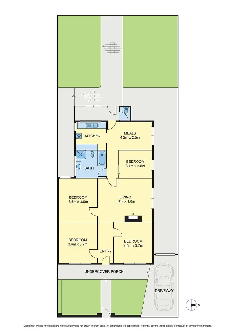 Floorplan of Homely house listing, 7 McCrory Street, Coburg VIC 3058
