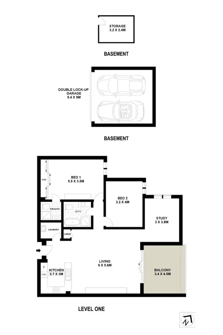 Floorplan of Homely apartment listing, 9/8-14 Mercer Street, Castle Hill NSW 2154