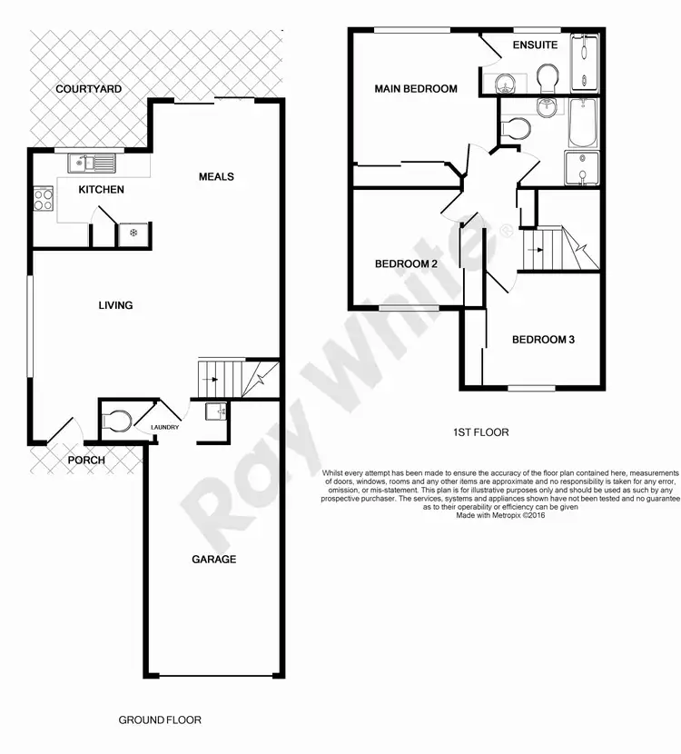 Floorplan of Homely townhouse listing, 29/36 Rushton Street, Runcorn QLD 4113