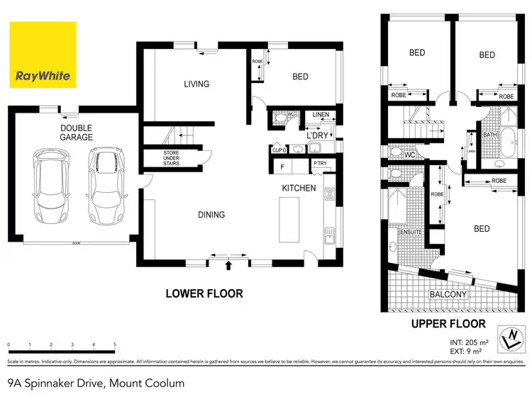 Floorplan of Homely house listing, 9A Spinnaker Drive, Mount Coolum QLD 4573