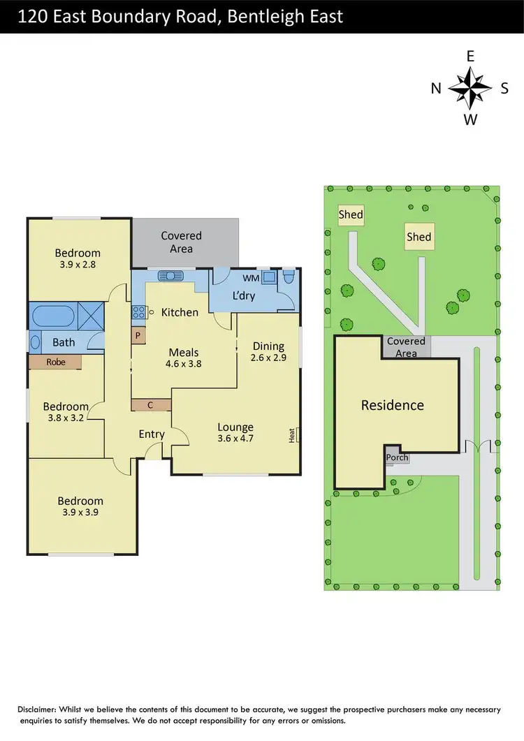 Floorplan of Homely house listing, 120 East Boundary Road, Bentleigh East VIC 3165