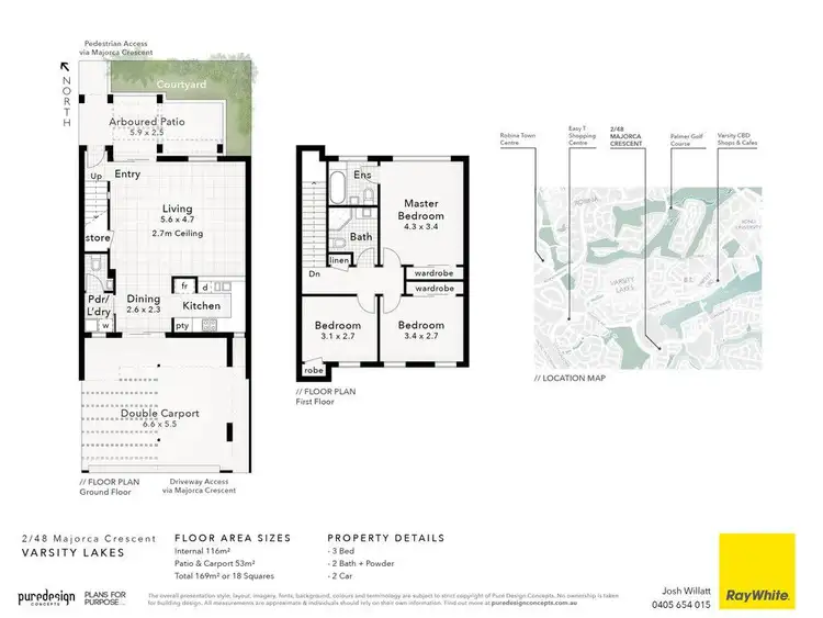 Floorplan of Homely other listing, 2/48 Majorca Crescent, Varsity Lakes QLD 4227