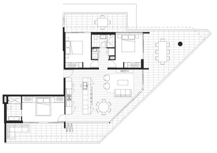 Floorplan of Homely apartment listing, 1101/66 Lambert Street, Kangaroo Point QLD 4169