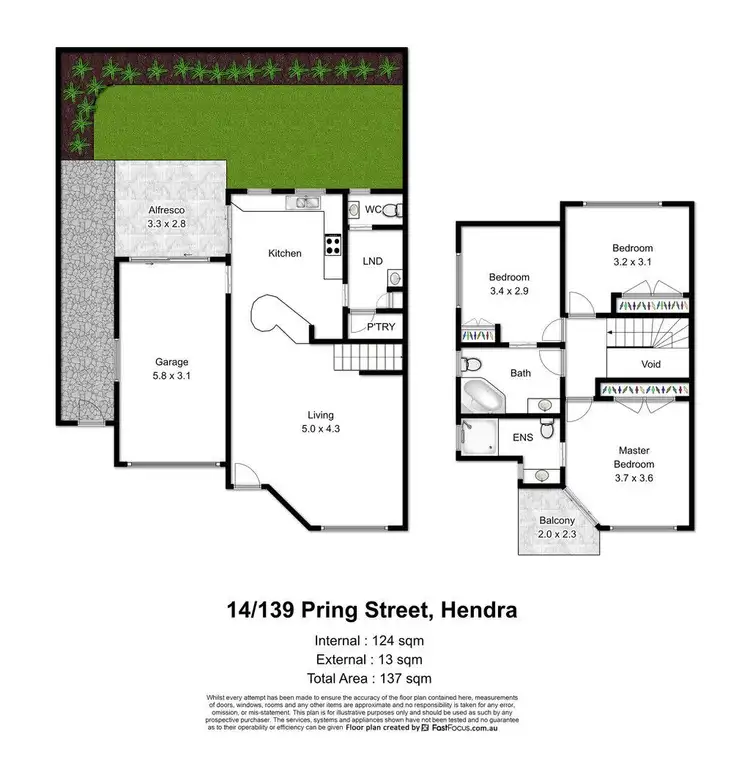 Floorplan of Homely house listing, 14/139 Pring Street, Hendra QLD 4011