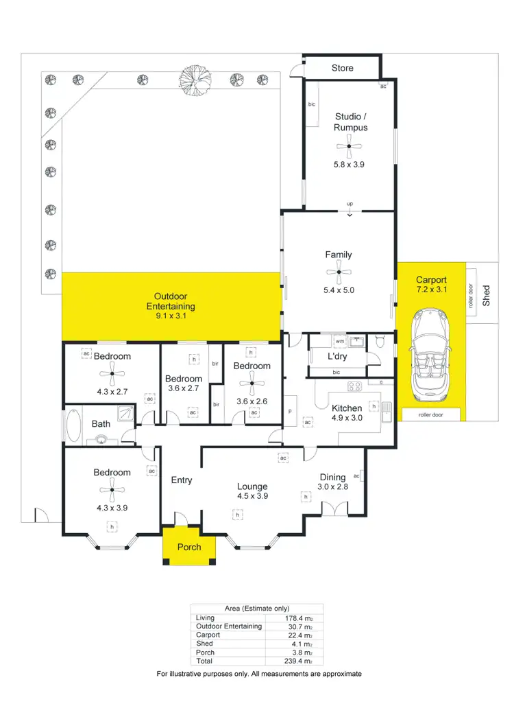 Floorplan of Homely house listing, 39 Bevington Road, Glenunga SA 5064