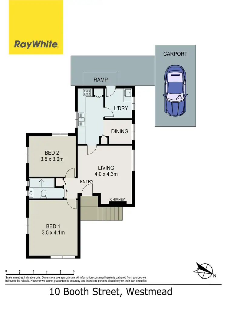 Floorplan of Homely house listing, 10 Booth Street, Westmead NSW 2145