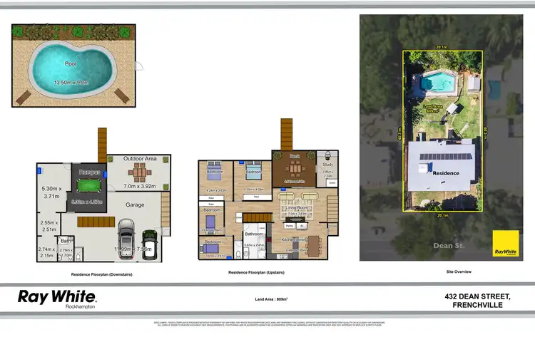 Floorplan of Homely house listing, 432 Dean Street, Frenchville QLD 4701