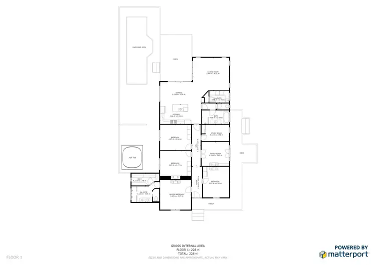 Floorplan of Homely house listing, 6 Splatt Street, Swan Hill VIC 3585