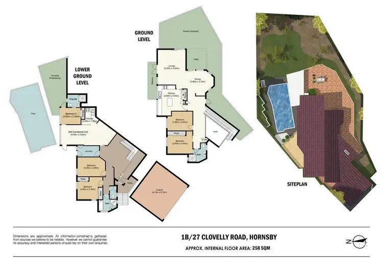 Floorplan of Homely house listing, 1B/27 Clovelly Road, Hornsby NSW 2077