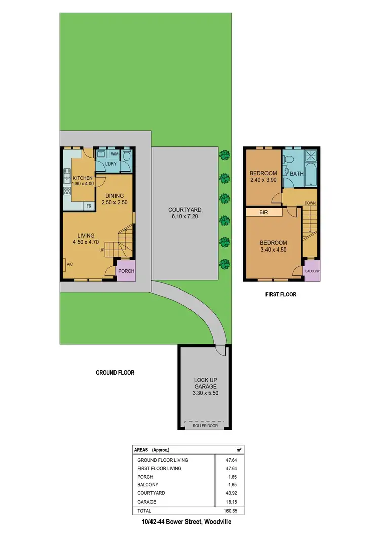 Floorplan of Homely house listing, 10/42-44 Bower Street, Woodville SA 5011