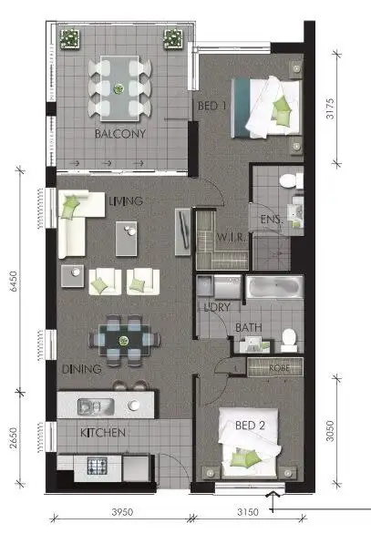 Floorplan of Homely unit listing, 12/66 Waldheim Street, Annerley QLD 4103