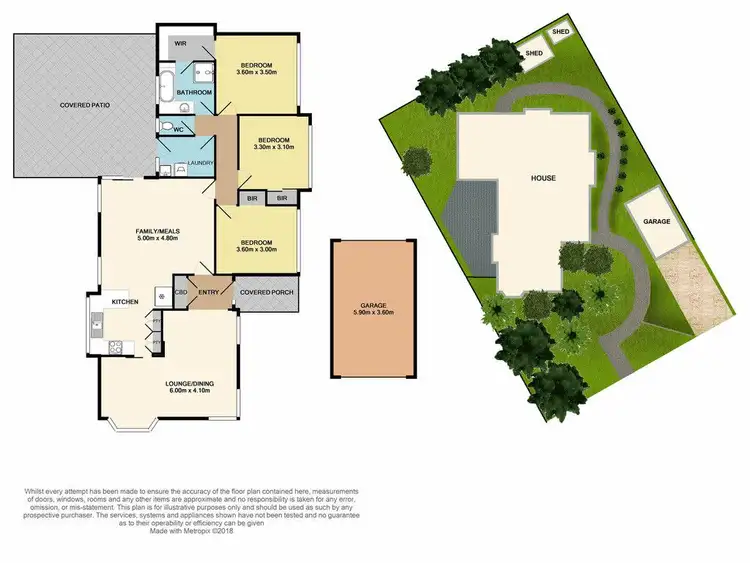 Floorplan of Homely house listing, 281 Power Road, Endeavour Hills VIC 3802