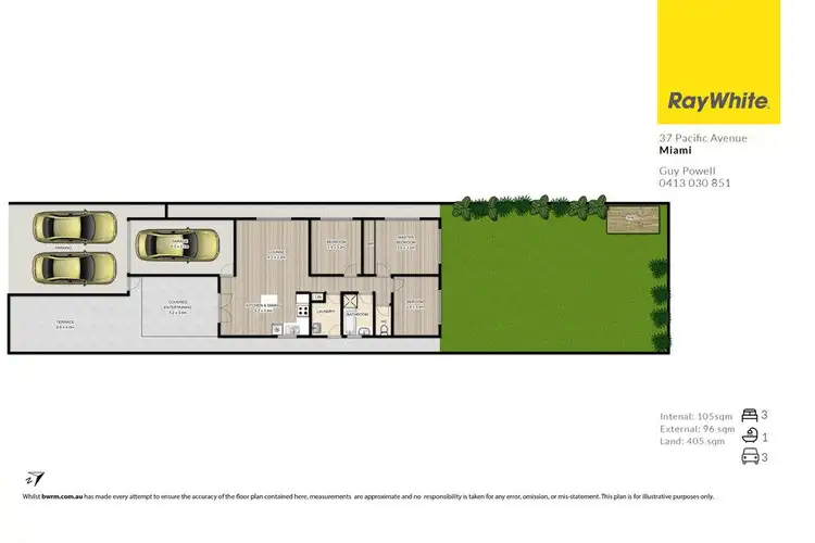 Floorplan of Homely house listing, 37 Pacific Avenue, Miami QLD 4220