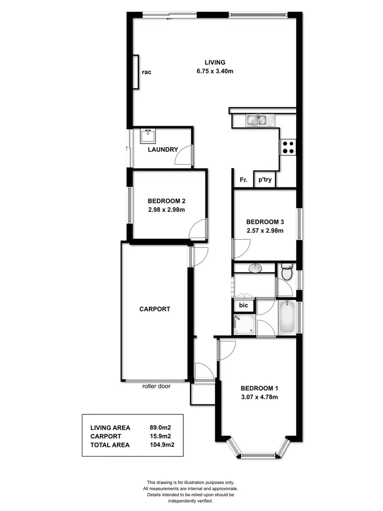 Floorplan of Homely house listing, 38 Nautical Circuit, Seaford Meadows SA 5169
