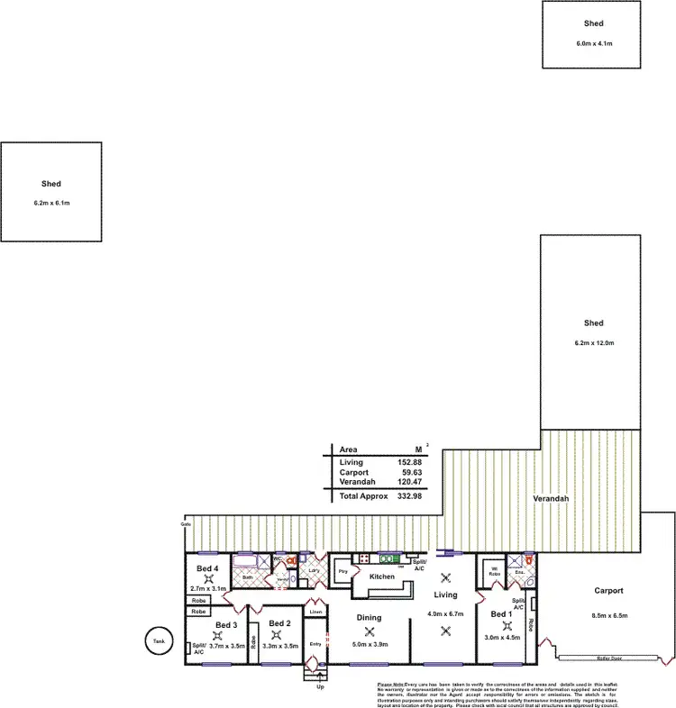 Floorplan of Homely house listing, Lot 3 Barker Road, Waterloo Corner SA 5110