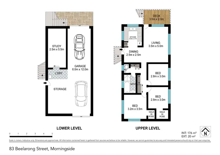 Floorplan of Homely house listing, 83 Beelarong Street, Morningside QLD 4170