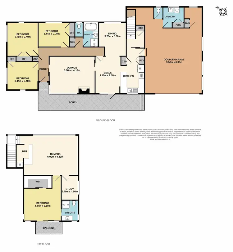 Floorplan of Homely house listing, 45-47 Old Belgrave Road, Upper Ferntree Gully VIC 3156