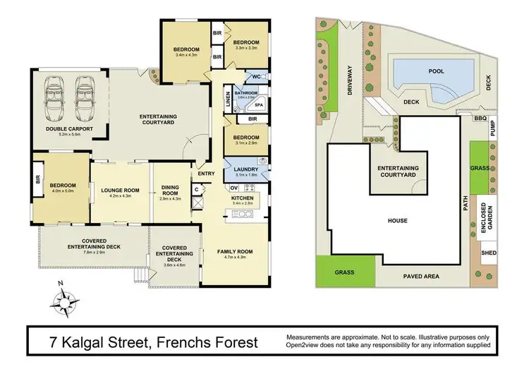 Floorplan of Homely house listing, 7 Kalgal Street, Frenchs Forest NSW 2086