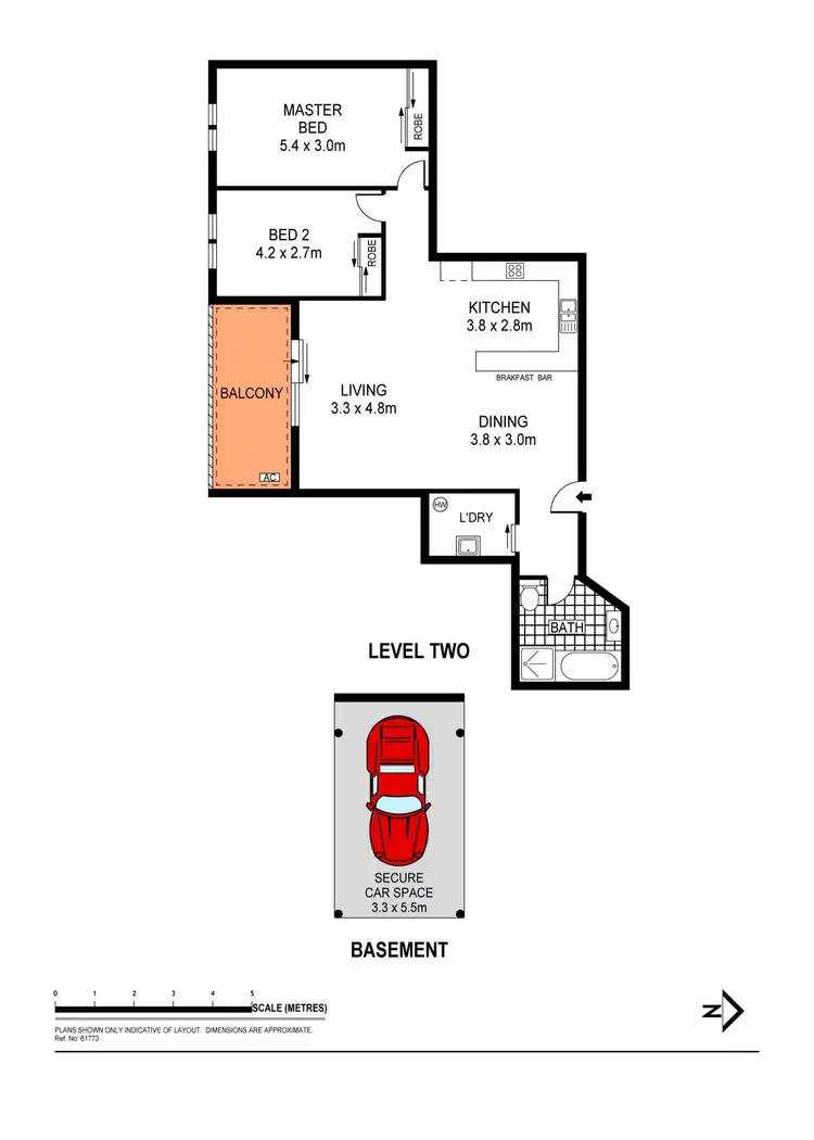 Floorplan of Homely apartment listing, 15/550 Bunnerong Road, Matraville NSW 2036