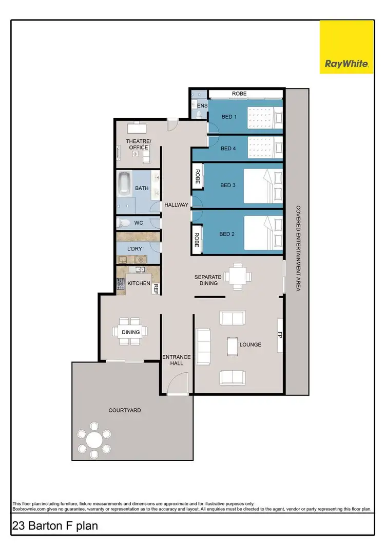 Floorplan of Homely house listing, 23 Barton Street, Scone NSW 2337