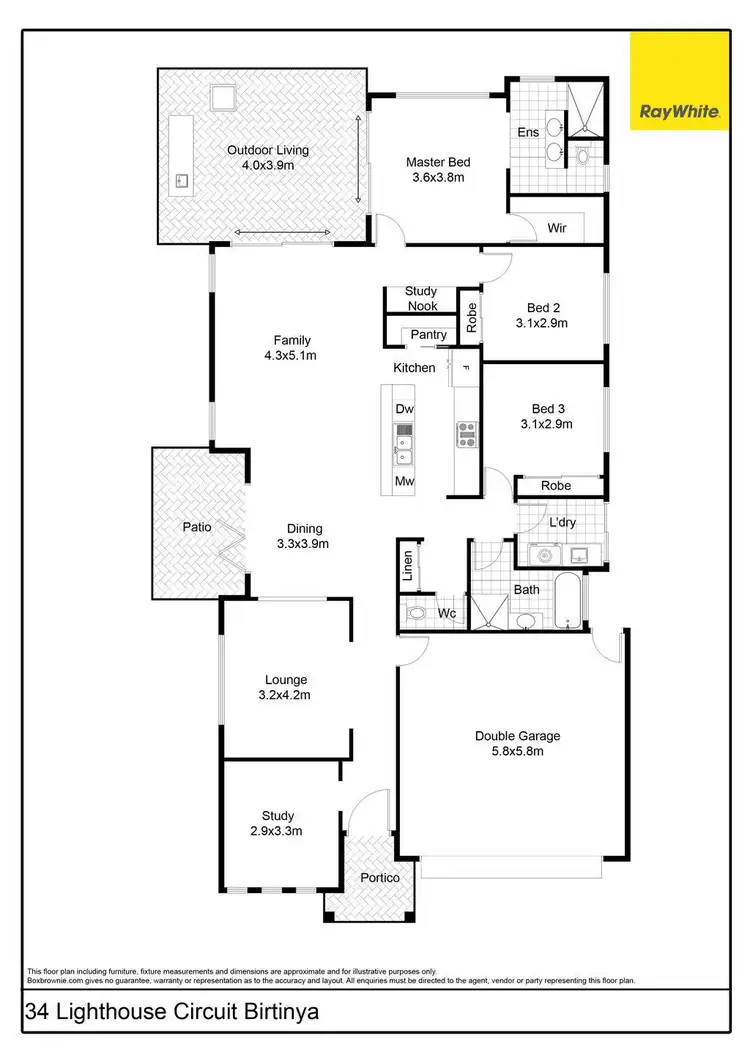 Floorplan of Homely house listing, 34 Lighthouse Circuit, Birtinya QLD 4575