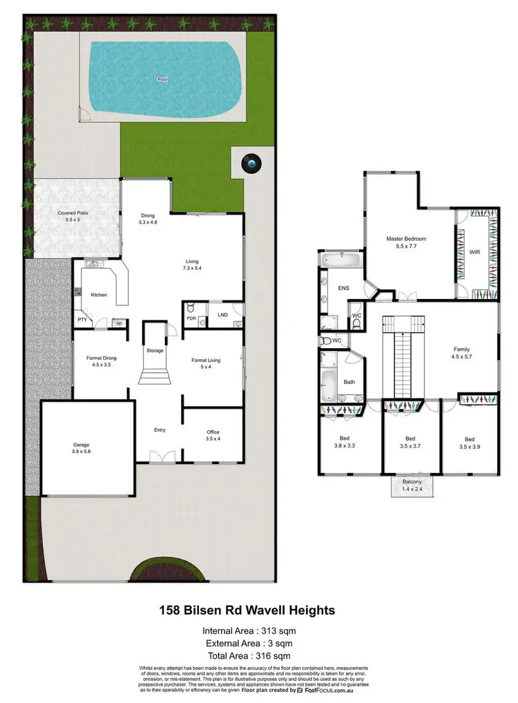 Floorplan of Homely house listing, 158 Bilsen Road, Wavell Heights QLD 4012