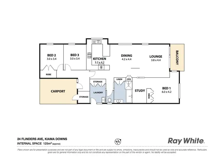 Floorplan of Homely house listing, 24 Flinders Avenue, Kiama Downs NSW 2533