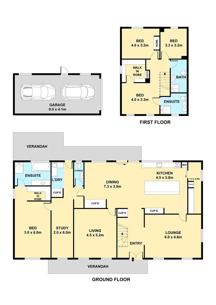 Floorplan of Homely house listing, 25 Winstanley Road, Lara VIC 3212