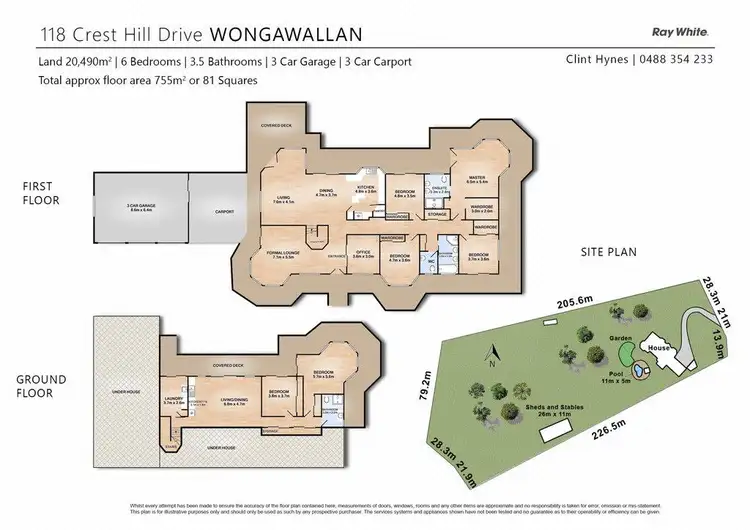 Floorplan of Homely rural property listing, 118 Crest Hill Drive, Wongawallan QLD 4210