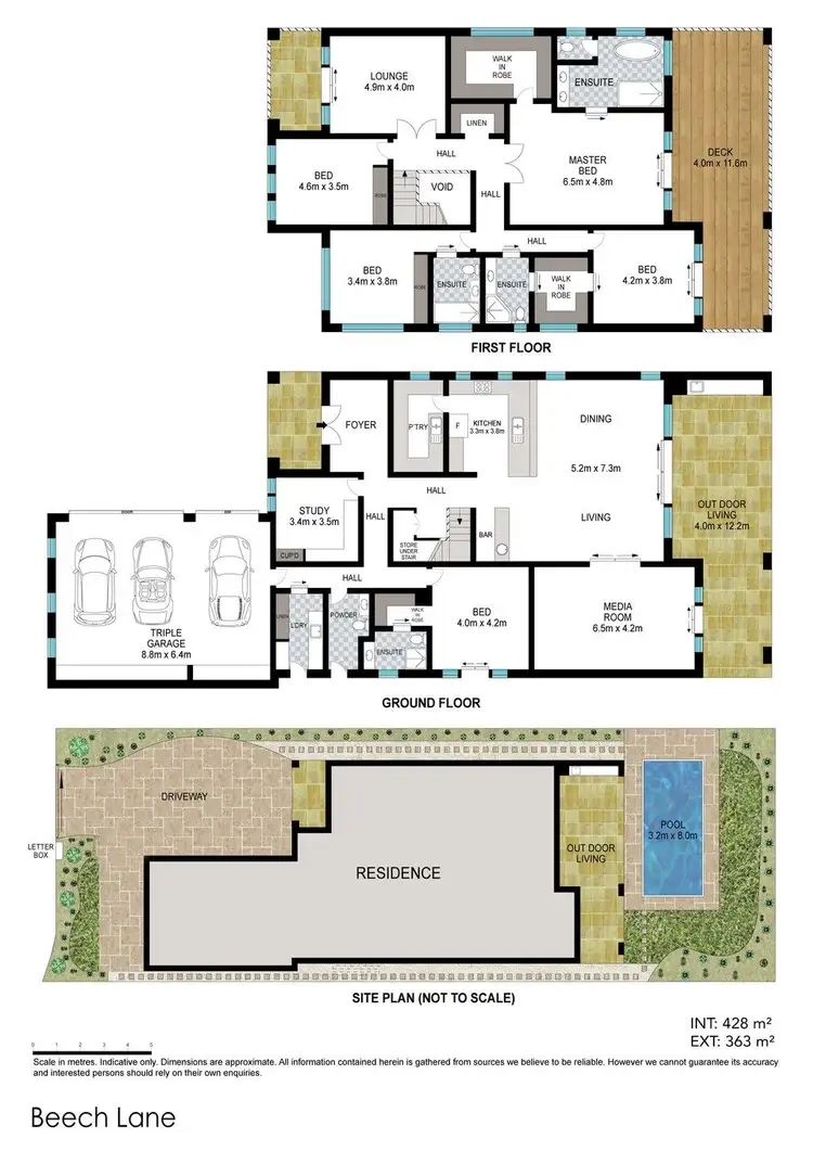 Floorplan of Homely house listing, 39 Beech Lane, Casuarina NSW 2487