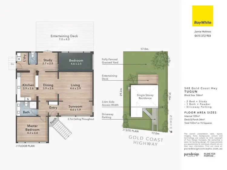 Floorplan of Homely house listing, 548 Gold Coast Highway, Tugun QLD 4224