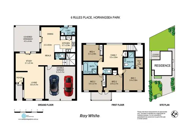 Floorplan of Homely house listing, 6 Rules Place, Horningsea Park NSW 2171