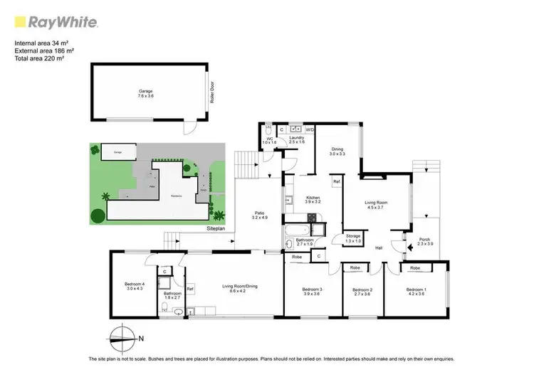Floorplan of Homely house listing, 4 Keith Street, Oakleigh East VIC 3166