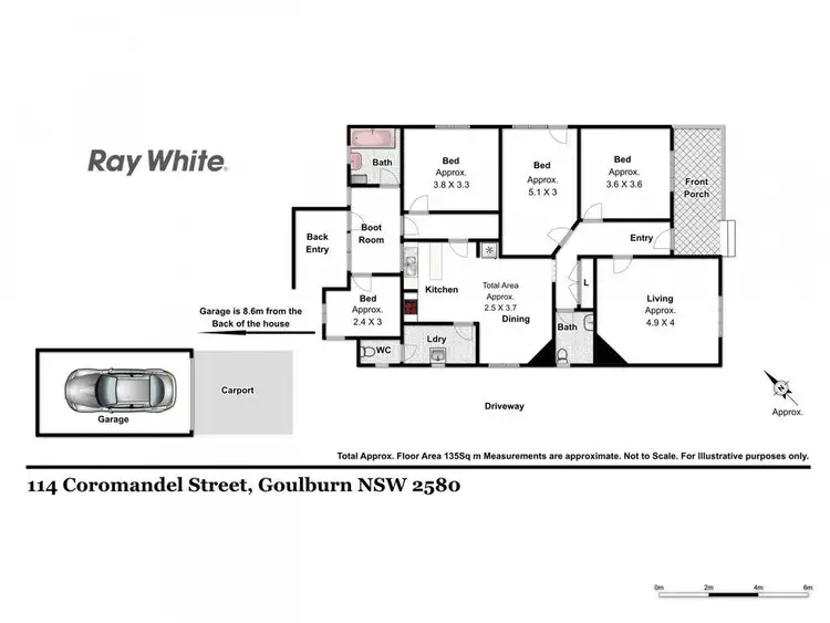 Floorplan of Homely house listing, 114 Coromandel Street, Goulburn NSW 2580