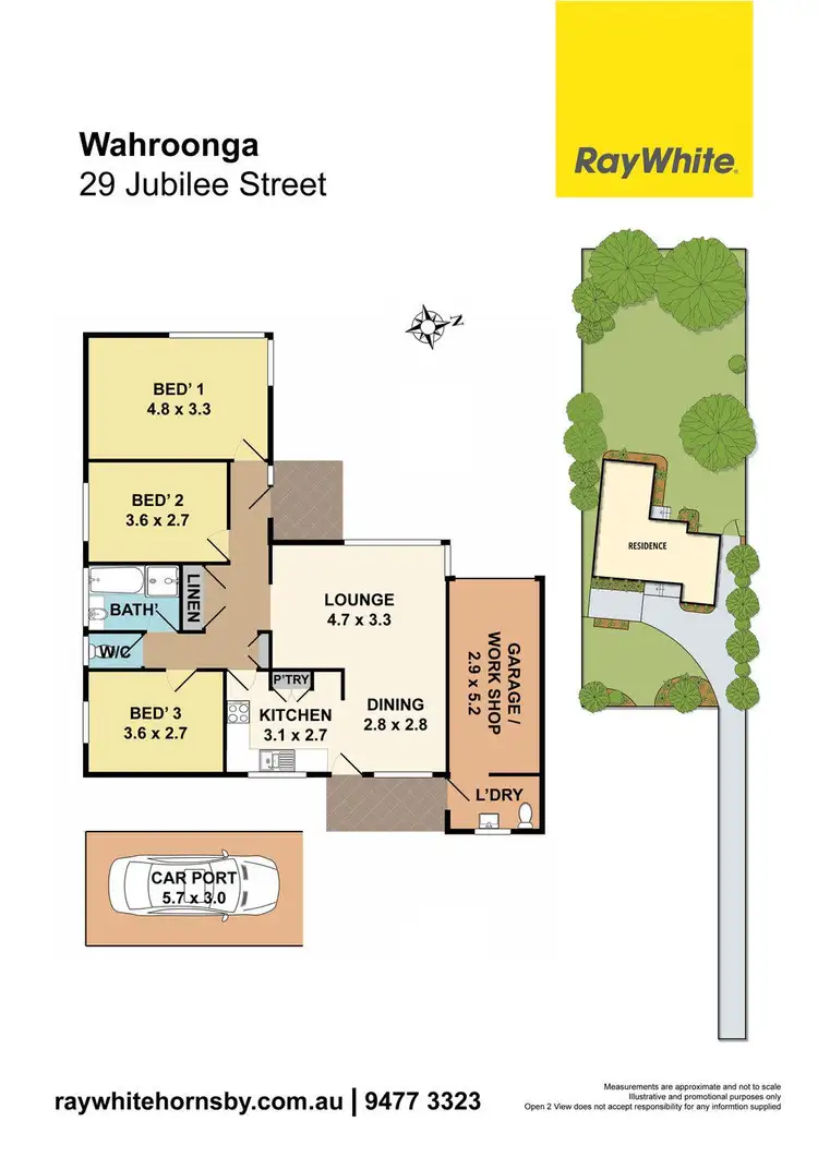 Floorplan of Homely house listing, 29 Jubilee Street, Wahroonga NSW 2076