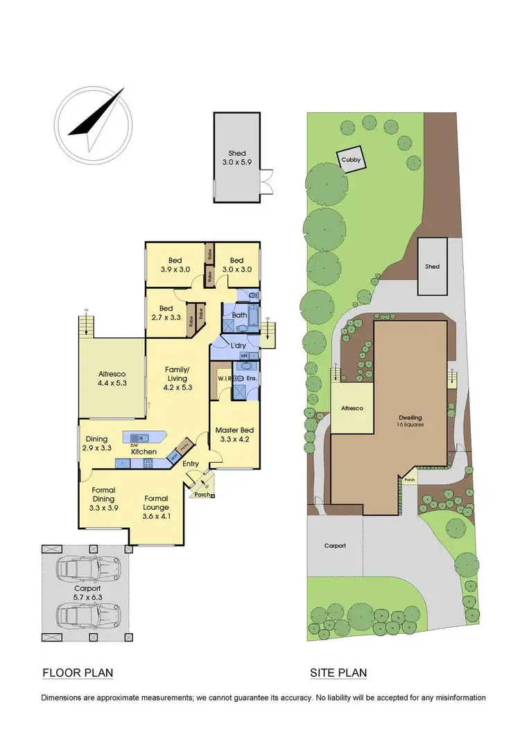 Floorplan of Homely house listing, 342 Dandelion Drive, Rowville VIC 3178