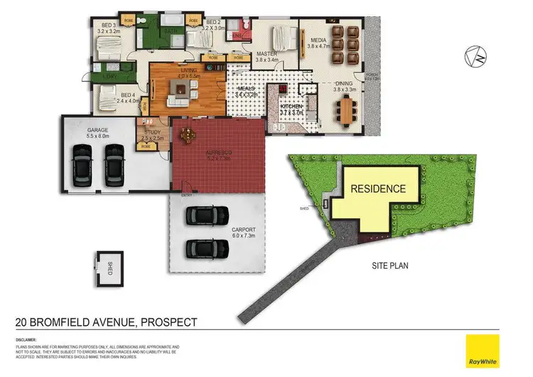 Floorplan of Homely house listing, 20 Bromfield Avenue, Prospect NSW 2148