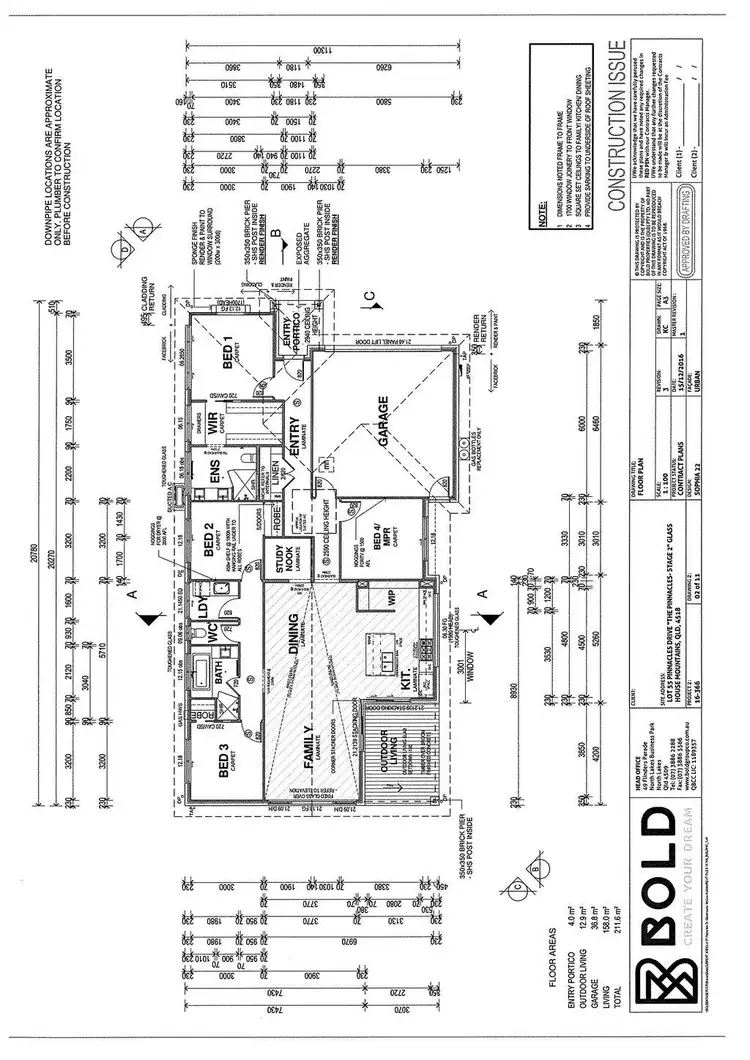 Floorplan of Homely house listing, 19 Pinnacles Drive, Glass House Mountains QLD 4518