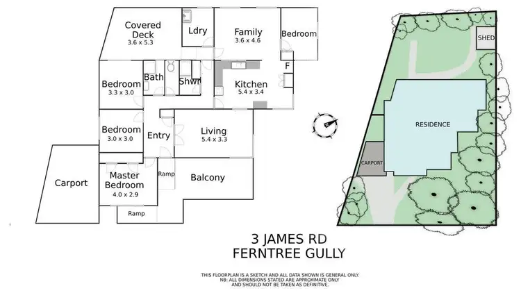 Floorplan of Homely house listing, 3 James Road, Ferntree Gully VIC 3156