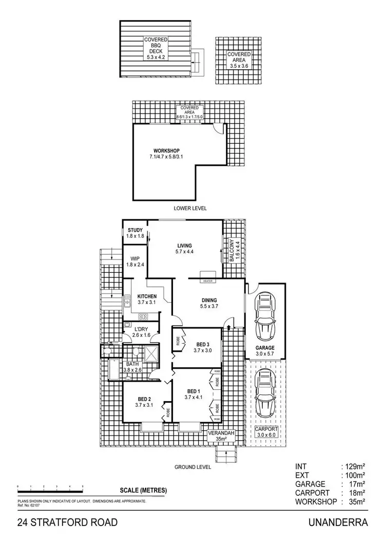 Floorplan of Homely house listing, 24 Stratford Road, Unanderra NSW 2526