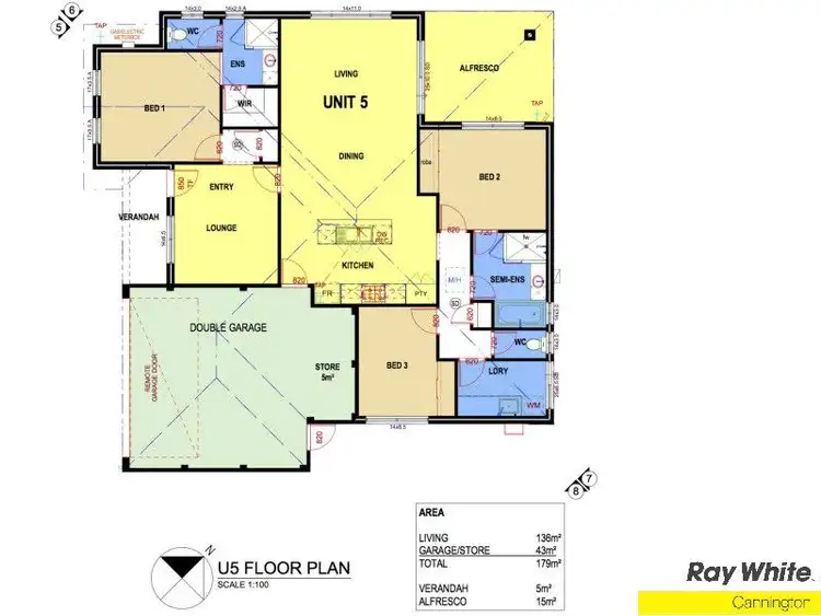 Floorplan of Homely house listing, 5/138 Gibbs Street, East Cannington WA 6107